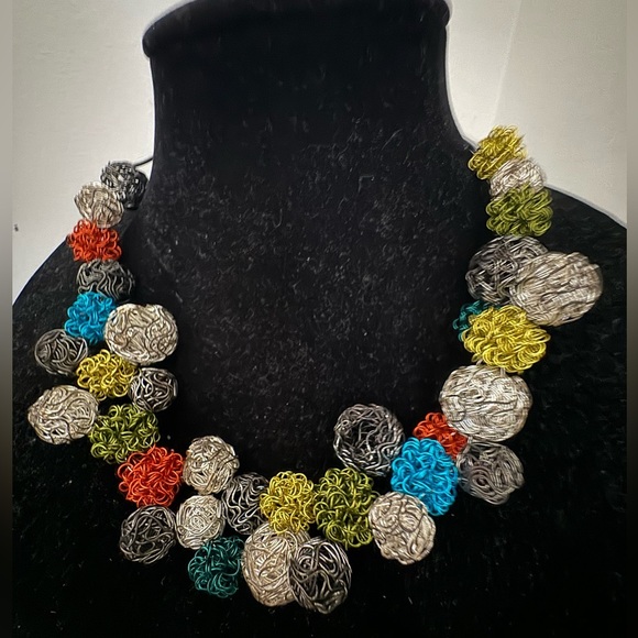 Handcrafted fashion jewelry. Multicolor and very stylish. - Picture 4 of 4